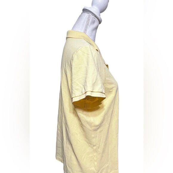 Lilly Pulitzer Resort Fit yellow polo XL - Picture 3 of 6